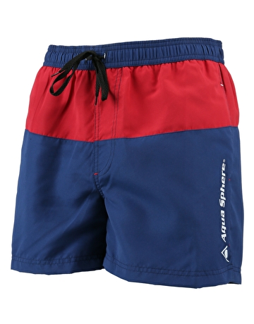 Aquasphere Orinico Men's Swimming Shorts - Navy/Red
