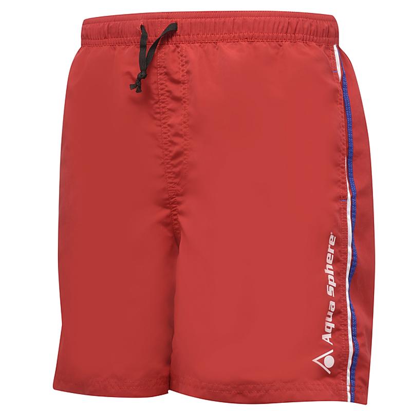 Aquasphere Tiber Men's Swimming Shorts - Red/Blue